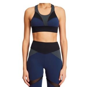 NWT - BOOM BOOM Athletica Tri Color Sports Bra
